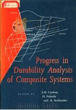 PROGRESS IN DURABILITY ANALYSIS OF COMPOSITE SYSTEMS     PDF电子版封面  9054108096  ALLBERT H.CARDON  HIROSHI FUKU 
