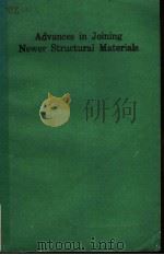 ADVANCES IN JOINING NEWER STRUCTURAL MATERIALS（ PDF版）