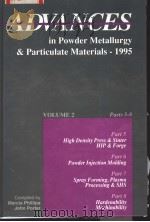 ADVANCES IN POWDER METALLURGY & PARTICULATE MATERIALS - 1995  VOLUME 2（ PDF版）
