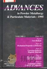 ADVANCES IN POWDER METALLURGY & PARTICULATE MATERIALS - 1995  VOLUME 3（ PDF版）