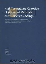 HIGH TEMPERATURE CORROSION OF ADVANCED MATERIALS AND PROTECTIVE COATINGS（ PDF版）