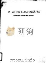 POWDER COATINGS‘85     PDF电子版封面     