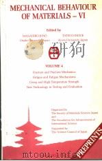 MECHANICAL BEHAVIOUR OF MATERIALS  Ⅵ  VOLUME 4     PDF电子版封面  0080378900  MASAHIRO JONO  TATSUO INOUE 