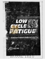 LOW CYCLE FATIGUE  2     PDF电子版封面     