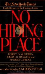 NO HIDING PLACE     PDF电子版封面  0812909801  INTRODUCTION BY A.M.ROSENTHAL 