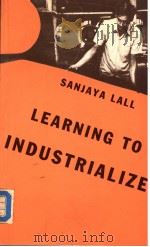 LEARNING TO INDUSTRIALIZE:THE ACQUISITION OF TECHNOLOGICAL CAPABILITY BY INDIA     PDF电子版封面  0333433769  SANJAYA LALL 