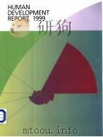 HUMAN DEVELOPMENT REPORT 1999     PDF电子版封面  0195215621   