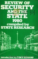 REVIEW OF SECURITY AND THE STATE 1980（ PDF版）