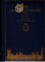 DOD'S PARLIAMENTARY COMPANION 1984 152ND YEAR ONE HUNDRED AND SIXTY FIFTH ISSUE     PDF电子版封面  0905702093   