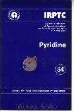 IRPTC PYRIDINE 54     PDF电子版封面     