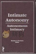 INTIMATE AUTONOMY AUTONOMOUS INTIMACY（ PDF版）