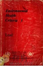 ENVIRONMENTAL HEALTH CRITERIA 3 LEAD（ PDF版）