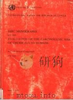 WORLD HEALTH ORGANIZATION INTERNATIONAL AGENCY FOR RESEARCH ON CANCER  IARC MONOGRAPHS ON THE EVALUA     PDF电子版封面  9283212177   