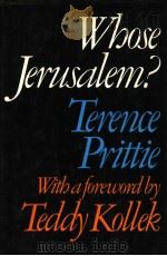 WHOSE JERUSALEM?   1981  PDF电子版封面  0584104405   