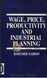 EAGE，PRICE，PRODUCTIVITY AND INDUSTRIAL PLANNING     PDF电子版封面    BASUDEB SAHOO 