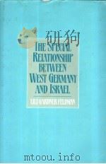 THE SPECIAL RELATIONSHIP BETWEEN WEST GERMANY AND ISRAEL（1984 PDF版）