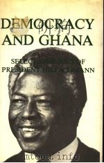 DEMOCRACY AND CHANA  SELECT SPEECHES OF PRESIDENT HILLA LIMANN     PDF电子版封面     