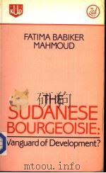 THE SUDANESE BOURGEOISIE：VANGUARD OF DEVELOPMENT？     PDF电子版封面  0862321832  FATIMA BABIKER MAHMOUD 