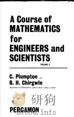 ACOURSE OF MATHEMATICS FOR ENGINEERS AND SCIENTISTS VOLUME 5（ PDF版）
