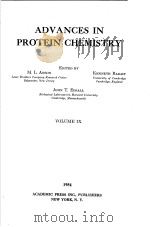 ADVANCES IN PROTEIN CHEMISTRY VOLUME Ⅸ（ PDF版）