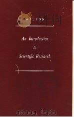 AN INTRODUCTION TO SCIENTIFIC RESEARCH（ PDF版）
