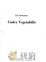 CODEX VEGETABILIS     PDF电子版封面     