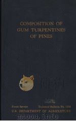 COMPOSITION OF GUM TURPENTINES OF PINES     PDF电子版封面    N.T.MIROV 