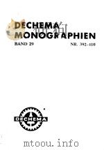 DECHEMA MONOGRAPHIEN BAND 29     PDF电子版封面     