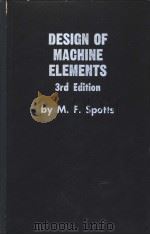 DESIGN OF MACHINE ELEMENTS（ PDF版）