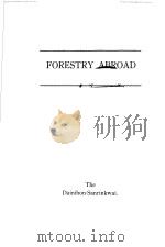 FORESTRY ABROAD     PDF电子版封面     
