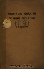 GROWTH AND REGULATION OF ANIMAL POPULATIONS（ PDF版）
