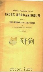 INDEX HERBARIORUM（ PDF版）