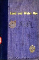 LAND AND WATER USE     PDF电子版封面     