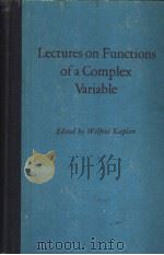 LECTURES ON FUNCTIONS OF COMPLEX VARIABLE（ PDF版）