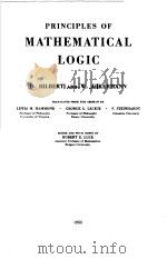 MATHEMATICAL LOGIC     PDF电子版封面    D·HILBERT AND W·ACKERMANN 