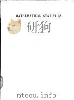 MATHEMATICAL STATISTICS     PDF电子版封面    S.S.WILKS 