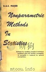 NONPARAMETRIC METHODS IN STATISTICS（ PDF版）