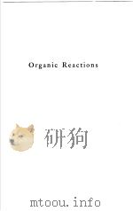 ORGANIC REACTIONS VOLUME Ⅱ（ PDF版）
