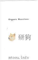 ORGANIC REACTIONS VOLUME Ⅶ     PDF电子版封面    EDITORIAL BOARD 