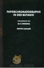 PAPIERCHROMATOGRAPHIE IN DER BOTANIK 1（ PDF版）