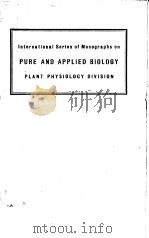PURE AND APPLIED BIOLOGY     PDF电子版封面     