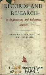 RECORDS AND RESEARCH in Engineering and Industrial Science（ PDF版）