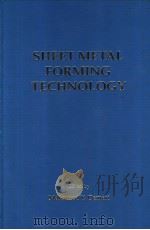SHEET METAL FORMING TECHNOLOGY（1999 PDF版）