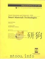 SMART STRUCTURES AND MATERIALS 1999 SMART MATERIALS TECHNOLOGIES  VOL.3675（1999 PDF版）