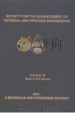 SOCIETY FOR THE ADVANCEMENT OF MATERIAL AND PROCESS ENGINEERING  46TH INTERNATIONAL SAMPE SYMPOSIUM（ PDF版）