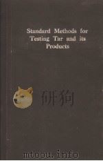 STANDARD METHODS FOR TESTING TAR AND ITS PRODUCTS     PDF电子版封面     
