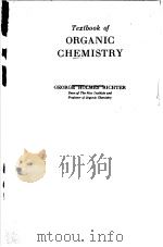 TERTBOOK OF ORGANIC CHEMISTRY     PDF电子版封面    THIRD EDITION 