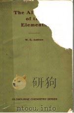 THE ALLOTROPY OF THE ELEMENTS     PDF电子版封面    W·E·ADDISON 