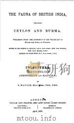 THE FAUNA OF BRITISH INDIA INCLUDING CEYLON AND BURMA COLEOPTERA CHRYSOMELINE & HALTICINE（ PDF版）