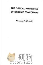 THE OPTICAL PROPERTIES OF ORGANIC COMPOUNDS（ PDF版）